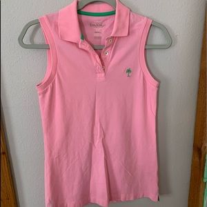 Sleeveless polo top Lilly Pulitzer